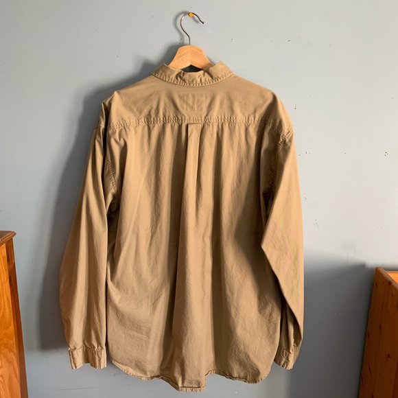 Beige Levi Button-Up Shirt - Picture 2 of 3